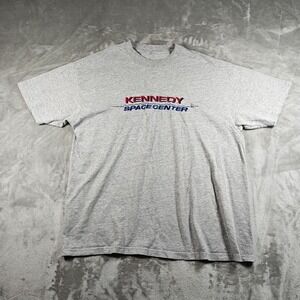 Vintage Kennedy Space Center Shirt Men Large‎ Embroidered NASA Space Shuttle 90s